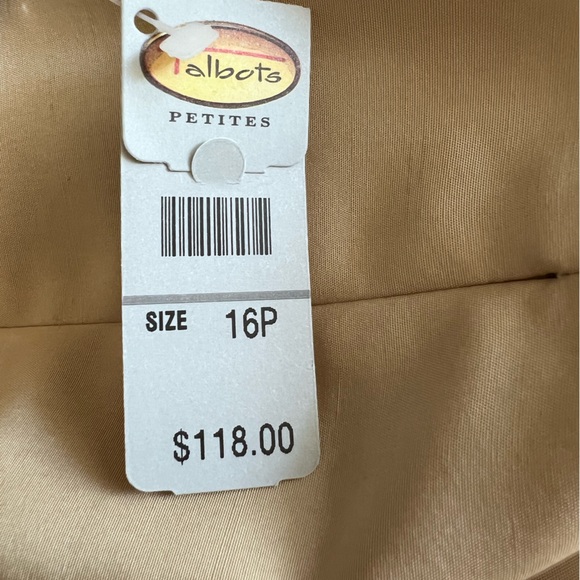 NEW Talbots Silk Pants - Picture 4 of 5